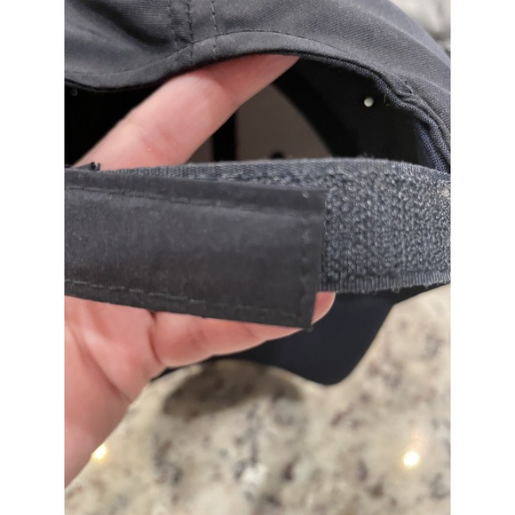 Costa Del Mar Navy Blue Hook & Loop Adjustable Hat Cap Polyester EUC Fast Ship - Picture 6 of 6